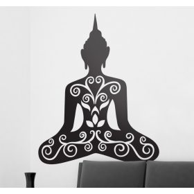 Buddha spirituális matrica