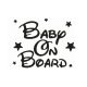 Walt Diseny Baby on board matrica