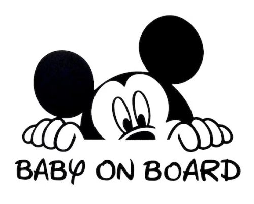 Mickey egér prémium matrica