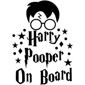 Harry Pooper on Board matrica