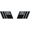 Audi matrica készlet 2 db