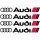 Prémium Audi kilincs matrica 4 db