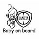 Lancia Baby on board matrica
