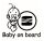 Seat Baby on board matrica