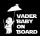 Star Wars Vader Baby matrica