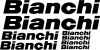 Bianchi Bicikli matrica készlet