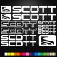 SCOTT Bicikli matrica készlet