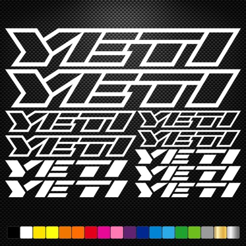 YETI Bicikli matrica készlet