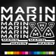 MARIN Bicikli matrica készlet