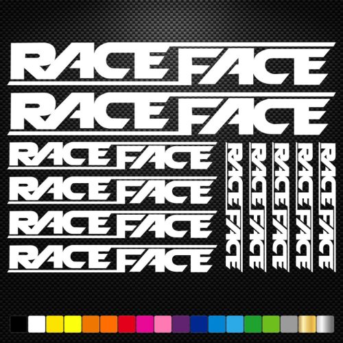RACE FACE Bicikli matrica készlet