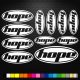 HOPE BMX matrica készlet