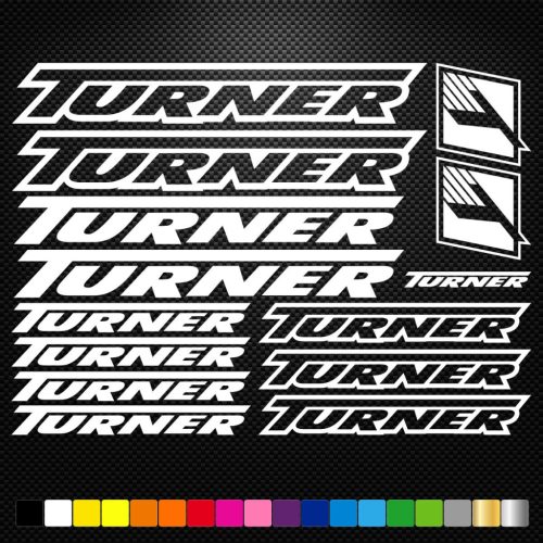 Turner Bicikli matrica készlet