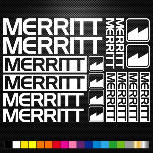 Merritt Bicikli matrica készlet