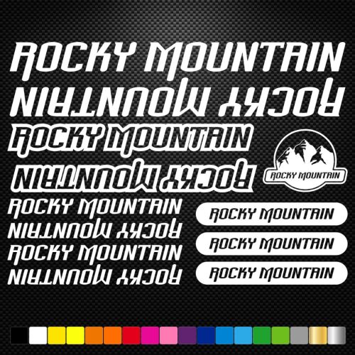 Rocky Mountain Bicikli matrica készlet