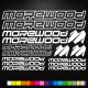 Morewood BMX matrica készlet