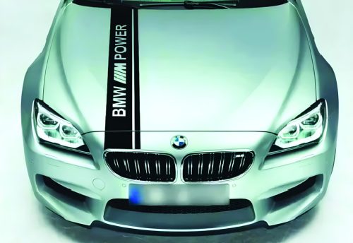 BMW M Power motorháztető matrica 135 cm