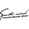Sports mind BMW E60 matrica