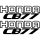 Honda CB77 matrica készlet