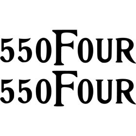 Honda 550 Four matrica készlet