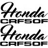 Honda CRF50F matrica készlet