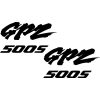 Kawasaki GPZ500S matrica készlet