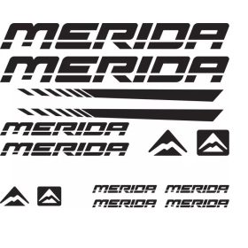 Merida kerékpár matrica szett