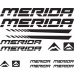 Merida kerékpár matrica szett