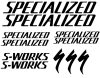 Specialized matrica szett