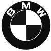 BMW logó matrica