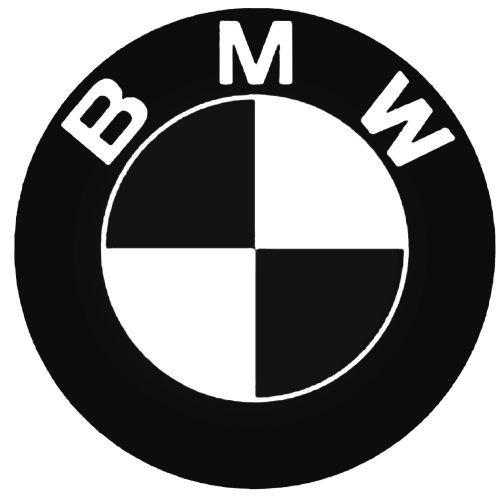 BMW logó matrica