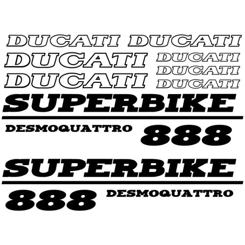 Ducati 888 Superbike szett