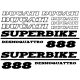 Ducati 888 Superbike szett