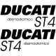 Ducati Desmodromico ST4 szett