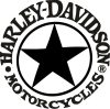 Harley-Davidson csillag matrica