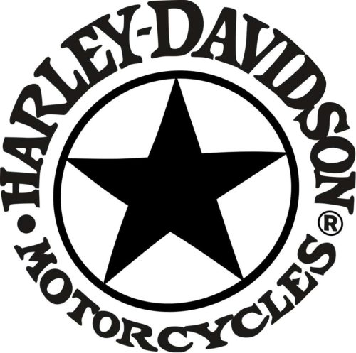 Harley-Davidson csillag matrica