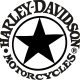 Harley-Davidson csillag matrica