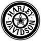 Harley-Davidson kerék matrica