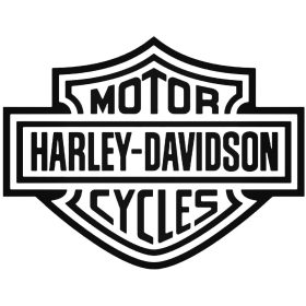 Harley-Davidson embléma matrica