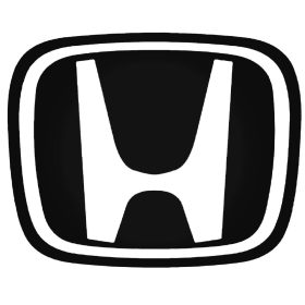 Honda embléma "1" matrica