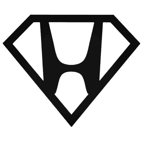 Honda Superman "1" matrica