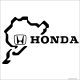 Honda Nürburgring matrica