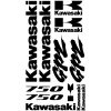 Kawasaki GPZ 750 matrica szett