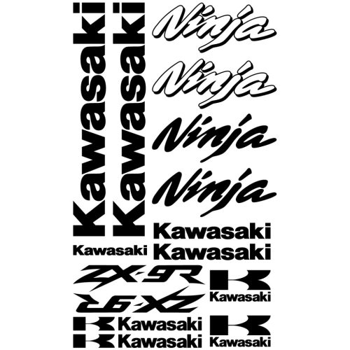 Kawasaki ZX-9R matrica szett
