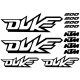 KTM Duke 200 "1" matrica szett