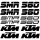 KTM SMR 560 matrica szett