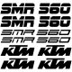 KTM SMR 560 matrica szett