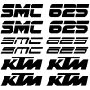 KTM SMC 625 matrica szett