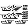 KTM Duke 690 "1" matrica szett