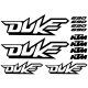 KTM Duke 690 "1" matrica szett