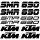 KTM SMR 690 matrica szett